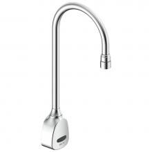 Delta Commercial 1500T4620 - Commercial 1500T Series: Hardwire Electronic Wall Mount Basin Faucet with Gooseneck Spout