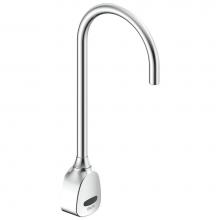 Delta Commercial 1500T4678 - Commercial 1500T Series: Hardwire Electronic Wall Mount Basin Faucet with Gooseneck Spout