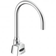 Delta Commercial 1500T3310-R35 - Commercial 1500T Series: Deckmount Electronic Gooseneck Faucet