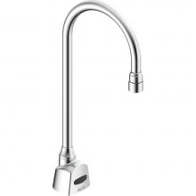 Delta Commercial 1500T3320 - Commercial 1500T Series: Single Hole Hardwire Electronic Basin Faucet with Gooseneck Spout