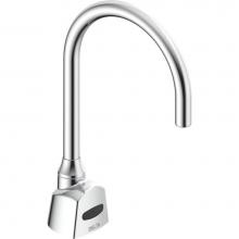 Delta Commercial 1500T3370-R35 - Commercial 1500T Series: Single Hole Hardwire Electronic Basin Faucet with Gooseneck Spout