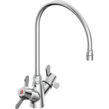 Delta Commercial 25C3937-R7 - Commercial 25C3: SS Mixing Faucet