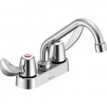 Delta Commercial 27C4332 - Commercial 27C4 / 27C5 / 27C6: Two Handle 4'' Deck Mount Faucet