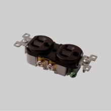 DiversiTech Corporation ED270 - Duplex receptacle, rating 15A - 125V, color brown