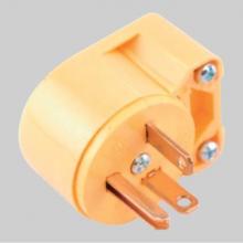DiversiTech Corporation ED4509 - Right angle plug, fits cord diameter .25in. - .655in., poles 2, wires 3, rating 20A - 250V