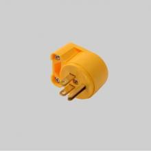 DiversiTech Corporation ED4867 - Right angle plug, fits cord diameter .25in. - .655in., poles 2, wires 3, rating 15A - 125V