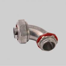 DiversiTech Corporation PI353 - 90 degree liquid-tite connector, trade size 3/4in., knockout 3/4in.