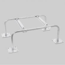 DiversiTech Corporation QSMS1201-SS - 12'' High Stainless Steel Mini Split Stand ''Wide''- Holds up to 400
