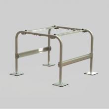 DiversiTech Corporation QSMS2404 - 24'' High Large Mini-Split Stand ''Extra Wide'' with 2 rails - Holds
