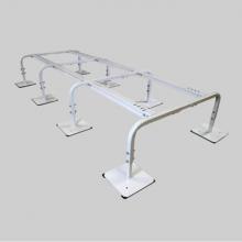 DiversiTech Corporation QSSS1023-24 - VRV Super Stand w/ 2-pair 36'' & 1-pair 48'' Crossrails for VRV IV-24&apos