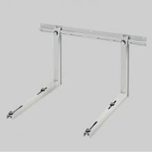 DiversiTech Corporation QSWB2000SS - Stainless Steel Wall Bracket w/Rail. Holds up to 350 lbs.