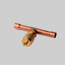 DiversiTech Corporation VTS-46 - Solder Tee Type for 1/4in. O.D.S. x 5/16in. O.D.F., Pack of 3