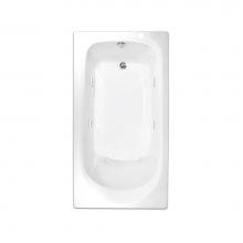 Hamilton Bathware HA001140-E-WP-WHT - Drop-in Thermal Cast Acrylic 60 x 32 x 20 Bath in White RN 6032