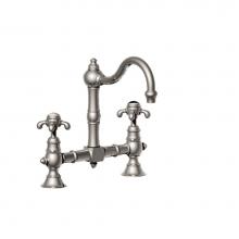 Horus 102.07.207PC - Horus Montmarte Two-Hole Bridge Faucet, Pc