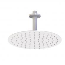 Horus 100.40.540PC - Horus 10'' Contemporary Picot Showerhead & Wall Arm, Pc