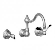 Horus 102.50.164PC - Horus Montmartre Classic 3-Hole Wallmounted Kitchen Faucet, Pc