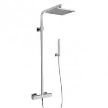 Latoscana QUCR689 - Quadro Brass Shower Column With Thermostatic Mixer