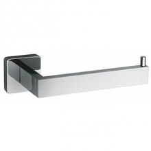 Latoscana SQCR11 - Square paper roll holder in a Chrome finish