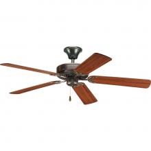 Progress Lighting P2501-20 - AirPro Collection 52'' Five-Blade Ceiling Fan