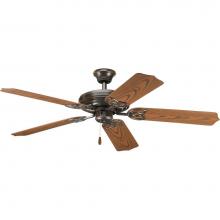 Progress Lighting P2502-20 - AirPro Collection 52'' Five-Blade Indoor/Outdoor Ceiling Fan