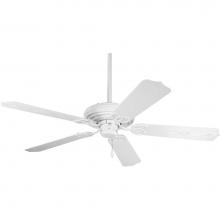 Progress Lighting P2502-30 - AirPro Collection 52'' Five-Blade Indoor/Outdoor Ceiling Fan