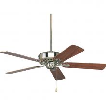 Progress Lighting P2503-09 - AirPro Collection Performance 52'' Five-Blade Ceiling Fan