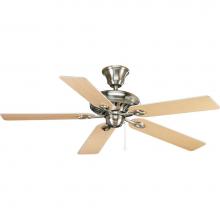 Progress Lighting P2521-09 - AirPro Collection Signature 52'' Five-Blade Ceiling Fan