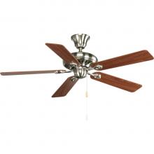 Progress Lighting P2521-09CH - AirPro Collection Signature 52'' Five-Blade Ceiling Fan