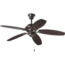 Progress Lighting P2533-20 - AirPro Collection 54'' Five-Blade Indoor/Outdoor Ceiling Fan