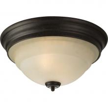 Progress Lighting P3184-77 - Torino Collection Two-Light 14-5/8'' Close-to-Ceiling