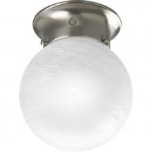 Progress Lighting P3401-09 - Glass Globes Collection 6'' One-Light Close-to-Ceiling