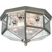 Progress Lighting P5789-09 - Four-Light Beveled Glass 11-1/8'' Close-to-Ceiling