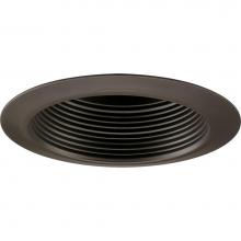 Progress Lighting P8175-20 - 5'' Step Baffle Trim for 5'' Recessed Housing (P85/P185/P84/P184)