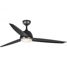 Progress Lighting P2592-3130K - Oriole Collection 60'' Three-Blade Ceiling Fan with LED Light