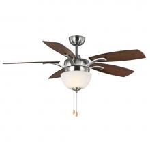 Progress Lighting P2598-09 - Olson Five-blade 52apos;apos; Ceiling fan with Light Kit