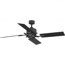 Progress Lighting P250024-143 - Bedwin Collection 56'' Four-Blade Graphite Ceiling Fan