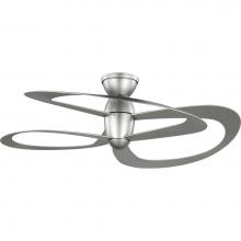 Progress Lighting P250063-152 - Willacy Collection 3-Blade Painted Nickel 48-Inch DC Motor Contemporary Ceiling Fan