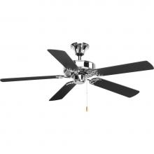 Progress Lighting P2501-15 - AirPro Collection 52'' Five-Blade Ceiling Fan