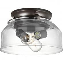 Progress Lighting P260000-129-WB - Springer Collection Architectural Bronze Clear Glass Light Kit