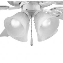 Progress Lighting P2610-30WB - AirPro Collection Four-Light Ceiling Fan Light