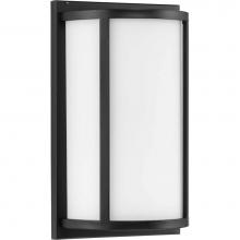 Progress Lighting P710111-31M - Parkhurst Collection Two-Light Matte Black Etched Glass New Traditional Wall Sconce