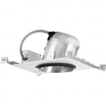 Progress Lighting P806A-N-MD-AT - 6'' Recessed Slope Ceiling Non-IC New Construction Housing