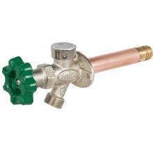 Prier Products P-164T24 - P-164T 24'' Quarter Turn - Anti-Siphon Wall Hydrant - 3/4''Mptx1/2''