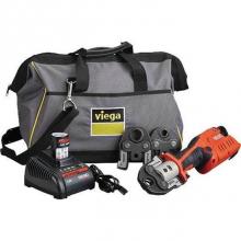 Viega 56021 - Ridgid Rp 241Compact Press Tool Kit Press Jaws: Viega Propress; For D: 1/2,  3/4, 1