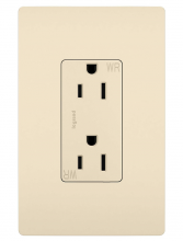 Legrand Radiant CA 885TRWRLA - 15A Decorator TR/WR Receptacle (10 pack)