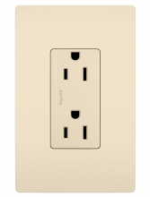 Legrand Radiant CA 885TRLACC8 - radiant? Tamper-Resistant Outlet, Light Almond (8 pack)