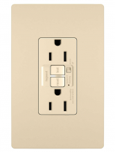 Legrand Radiant CA 1597TRAICCD4 - radiant? Tamper-Resistant 15A Duplex Self-Test GFCI Receptacles with Audible Alarm and SafeLock? (4 pack)