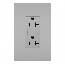 Legrand Radiant CA 885TR20SGRY - radiant? 20A 125V Tamper-Resistant Outlet, Gray (10 pack)