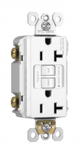 Legrand Radiant CA 2097TRNAW - radiant? Tamper-Resistant 20A Duplex Self-Test GFCI Receptacle, NAFTA Compliant, White