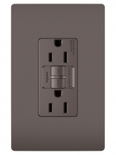 Legrand Radiant CA 1597CCD12 - radiant? 15A Duplex Self-Test GFCI Receptacles with SafeLock? Protection, Brown (12 pack)